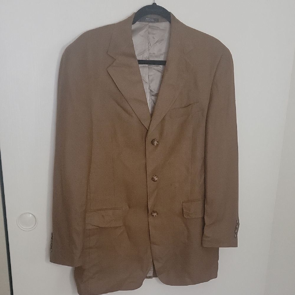 Camel Suit Jacket